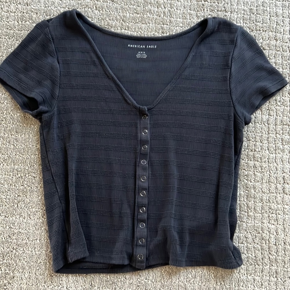 AE button shirt